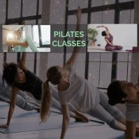 pilates post ad Instagram-Beitrag template