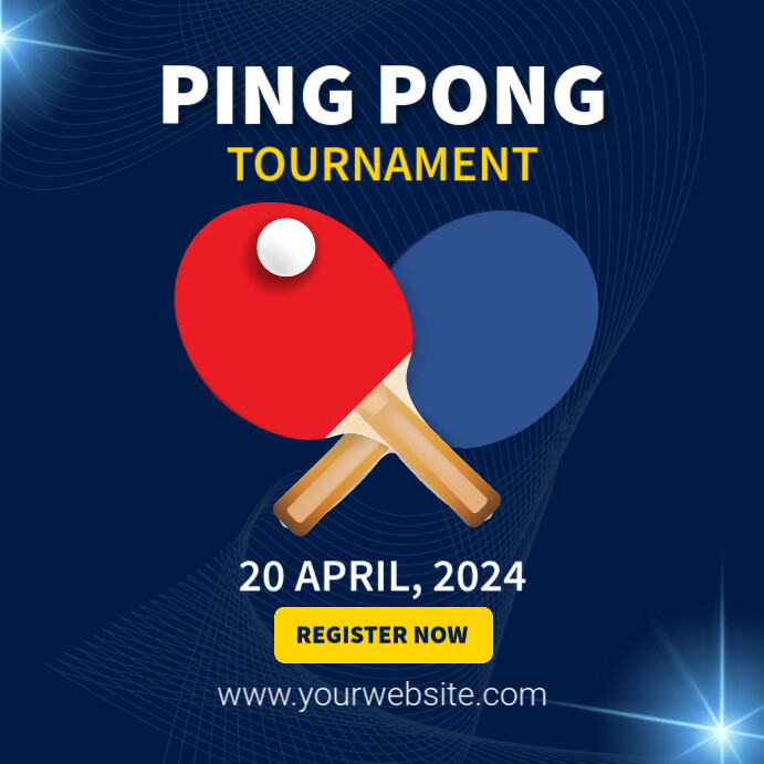 Ping Pong1 Template PosterMyWall