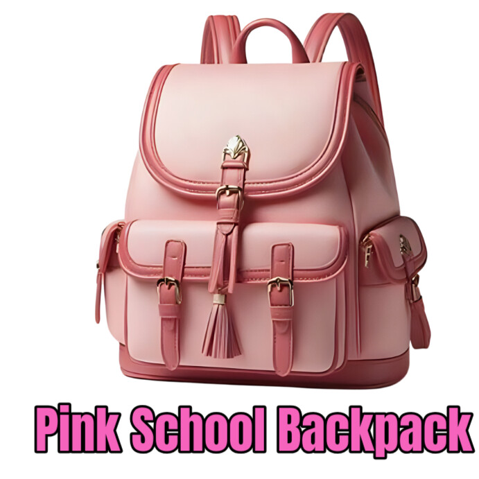 Plantilla de Pink Backpack | PosterMyWall