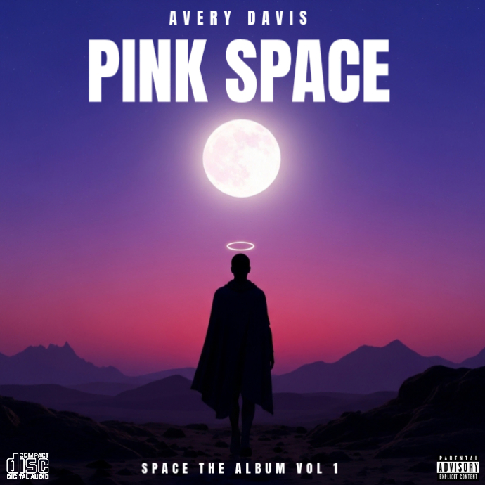 Pink Cd Mixtape/album Cover Artwork Template Pochette D'album ...