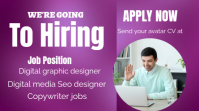 Pink Collage Hirring New Jobs Fb.twitter Face Book In Likedin Iom Bmw Flyers Project  Twitch Overlay template