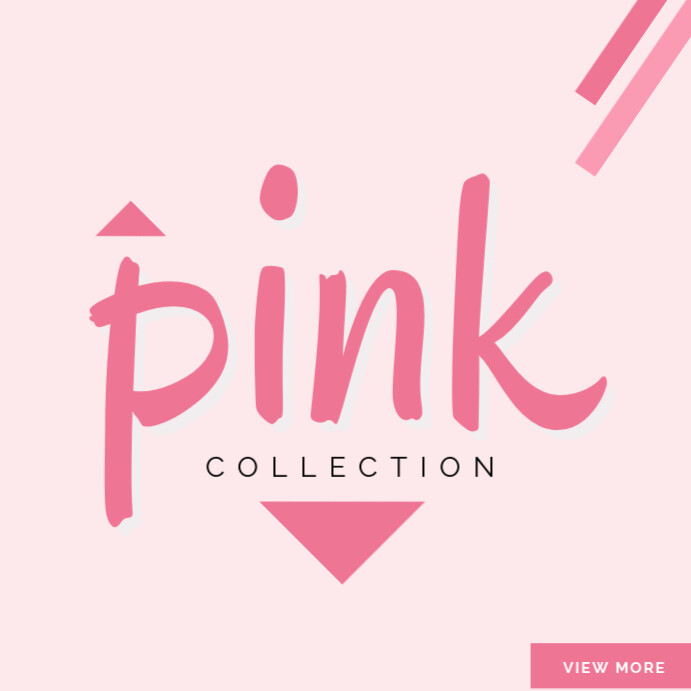 Pink Collection Shop Template | PosterMyWall