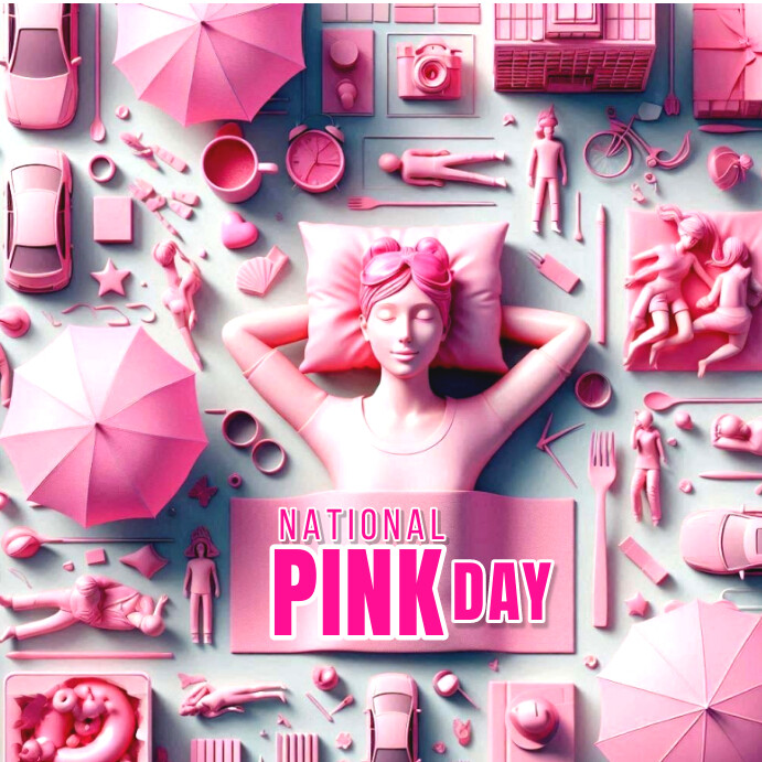 Copy of Pink day | PosterMyWall