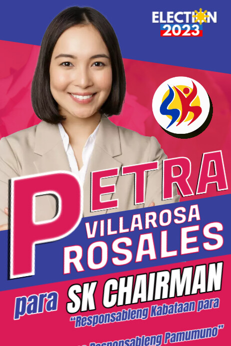 Pink Election Poster Template | PosterMyWall
