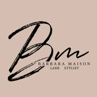 Pink Elegant Lash Makeup Brow artist Beauty L Logo template