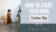 Pink Fashion Blog Header template