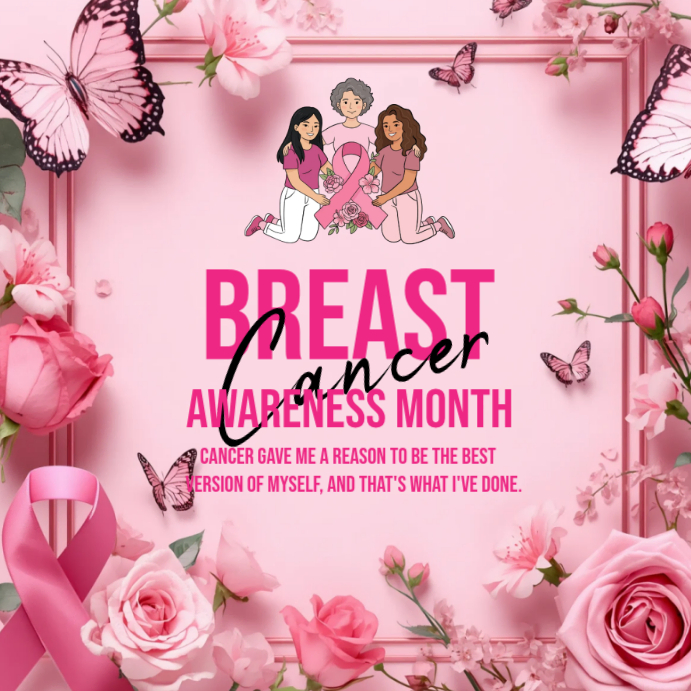 Breast Cancer Awareness Template | PosterMyWall