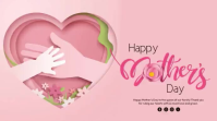 Pink Floral Mother's Day Digital Display Video template