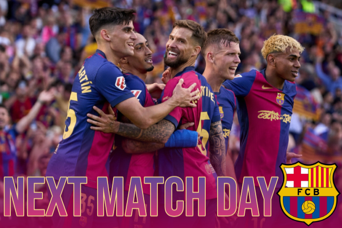 Pink Football Match Announcement Poster Templat | PosterMyWall