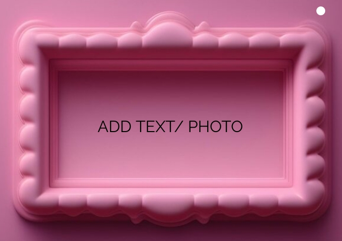 Copy of Pink frame design template | PosterMyWall
