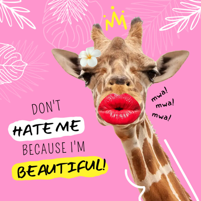 Pink Fun Marketing Instagram Image Template | PosterMyWall