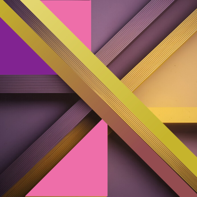 Pink Geometric Background Instagram Post Template | PosterMyWall