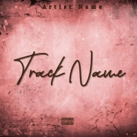 Pink Geometric Mixtape Album Cover Обложка альбома template