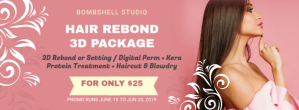 Vermelho Hair Salon Promotion Facebook Cover Photo Template