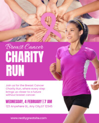 Rosa Charity Run Instagram Portrait Template