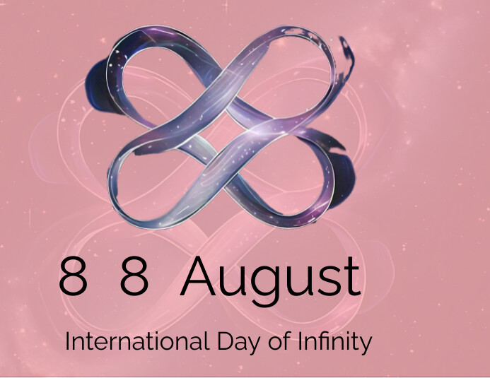 Plantilla de Pink Illustrative Infinity Day Celebration F | PosterMyWall