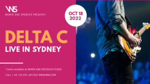 Pink Jazz Festival Slideshow Post Digitalt display (16:9) template