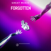 Pink Joyful Album Cover  Album Cover Capa de álbum template