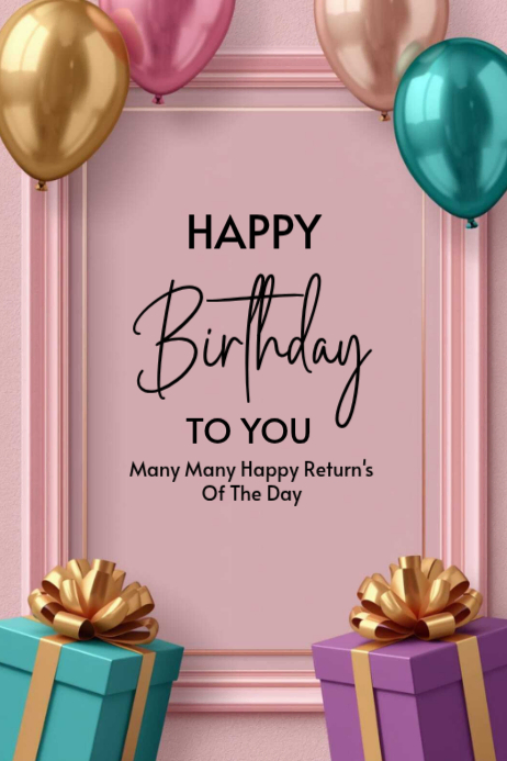 Birthday Celebration Posters Template | PosterMyWall
