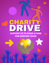 fund drive flyer Template | PosterMyWall