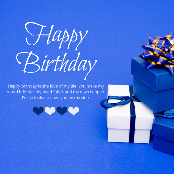 Pink Joyful Happy Birthday Instagram Post template