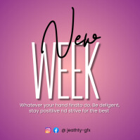 Pink Joyful Happy Instagram Post template