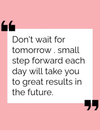 Pink Joyful Inspirational Quotes Flyer (us Letter) template