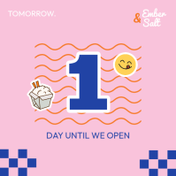 สีชมพู Restaurant Grand Opening Post Instagram Template - Page 5
