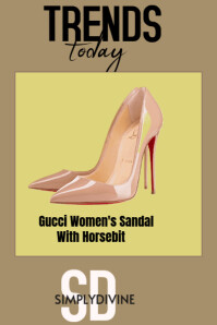 Pink Joyful Shoes Poster Plakat template