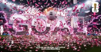 Rosa Soccer Event Sampul Acara Facebook Template