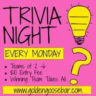 Pink Joyful Trivia Night Ad  Instagram Post template