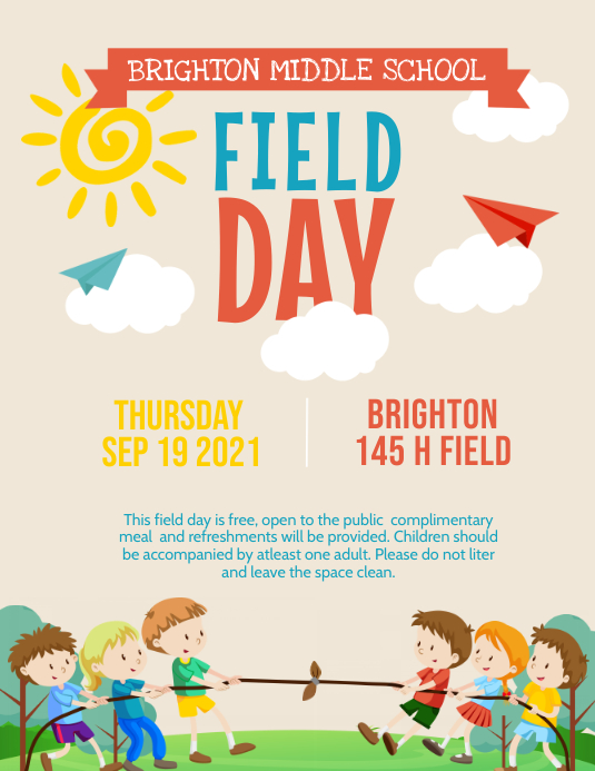 Field Day Flyer Template, Create free field day flyers, posters, social Field Day Flyer Template, Create free field day flyers, posters, social