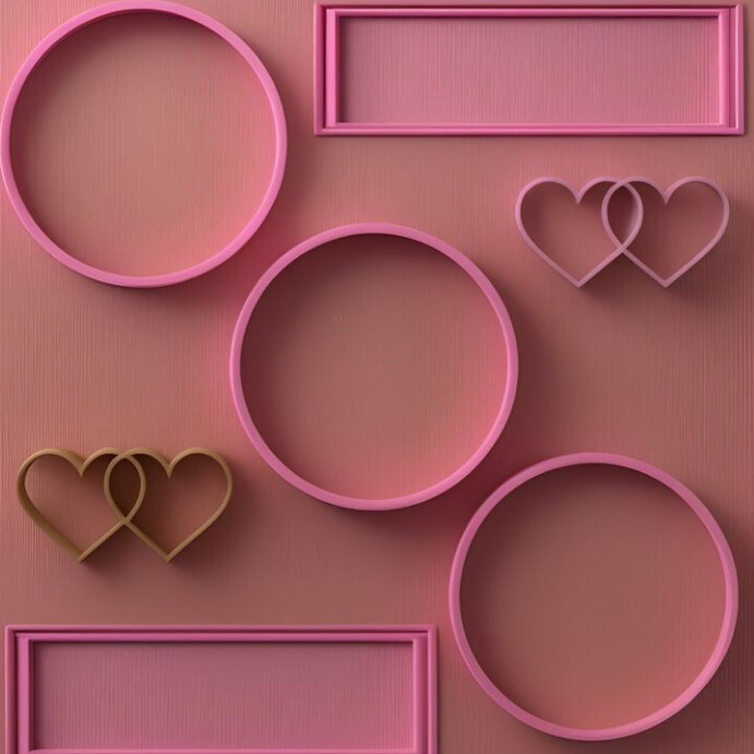 Pink List-based Photo Studio Background Design Instagram Post Templat ...
