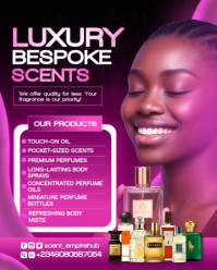 Pink Maximalist Luxury Perfume Store Sales Template  Instagram Portrait