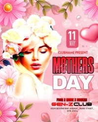 Pink Maximalist Mothers Day Instagram Portrait template