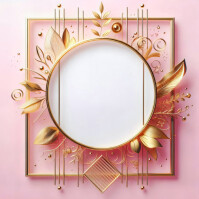 Pink picture frame Template | PosterMyWall