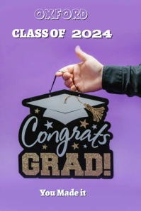 Pink Maximalist Purple And White Congratulati Tumblr Graphic template
