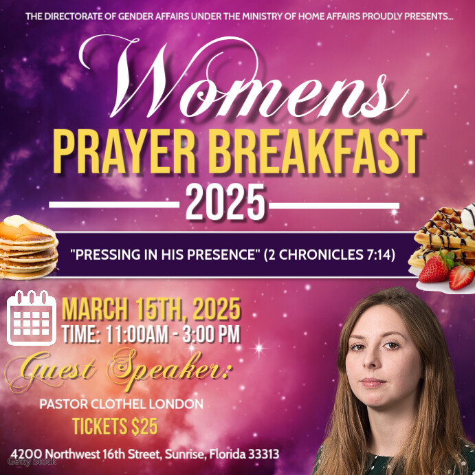 Copy of Pink Maximalist Women's Prayer Breakfast Instagram Post ...