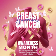 Pink Breast Cancer Awareness Isikwele Template