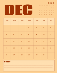Pink Calendar 海报/墙板 Template - Page 12