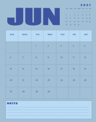 Pink Calendar 海报/墙板 Template - Page 6