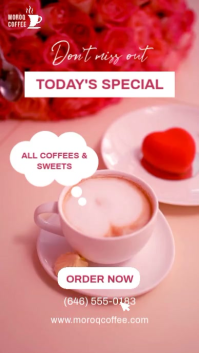 Merah Muda Coffee Promotion Instagram Reel Template
