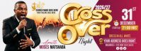 White Crossover Night Event Copertina Facebook Template