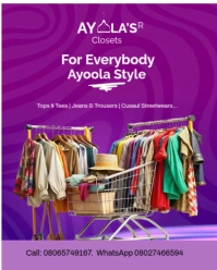 Pink Modern & Minimal Purple And Pink Clothes Closet Flyers  Instagram Portrait template