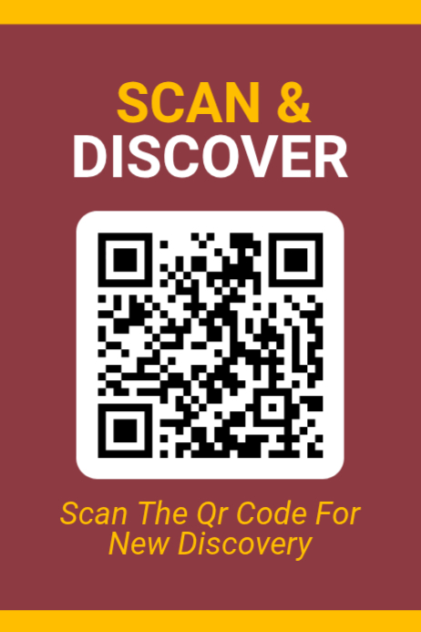 Pink Modern & Minimal QR Code Promotion Poster Template | PosterMyWall