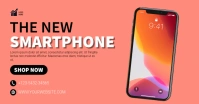 Pink Modern & Minimal Smartphone Sale Facebook Shared Image template