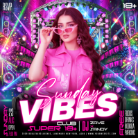 Club Event Сообщение Instagram Template
