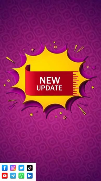 Update In Pink Pink New Update Announcement Youtube Short Video Template | PosterMyWall