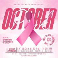 Pink October Celebration Post Instagram template