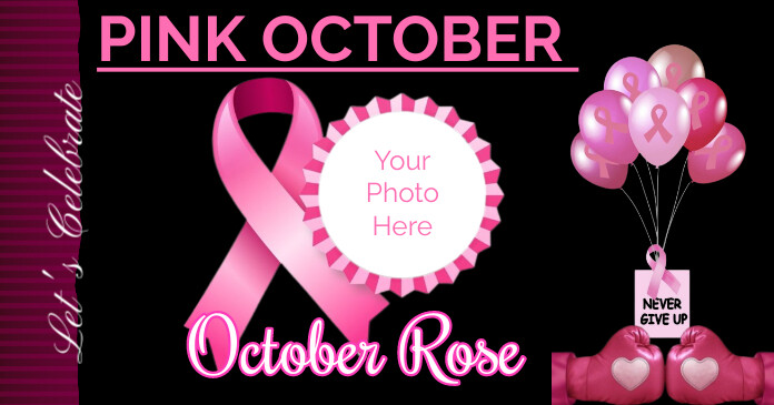 Pink October Template | PosterMyWall